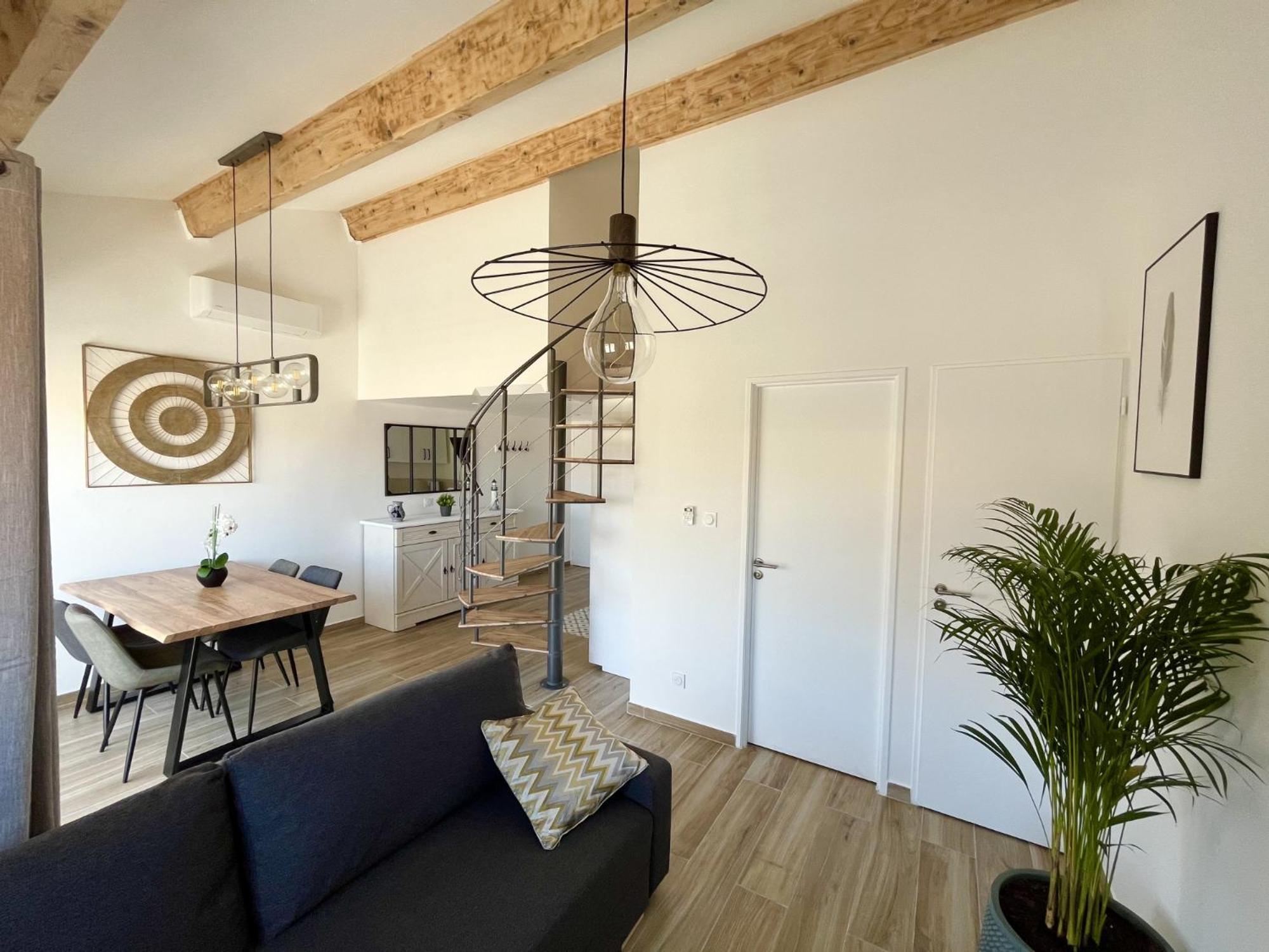 Duplex Centre Ville - 50M De La Plage - Clim - Garage - Netflix Le Grau-du-Roi Zimmer foto