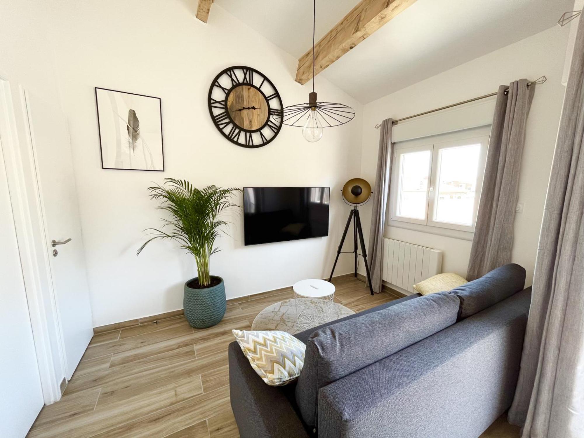 Duplex Centre Ville - 50M De La Plage - Clim - Garage - Netflix Le Grau-du-Roi Zimmer foto
